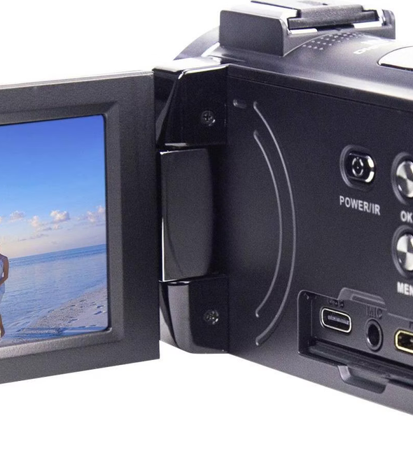 Renkforce RF-DV-200 Camcorder 5K 7.6 cm 3 Zoll 8 Megapixel Schwarz